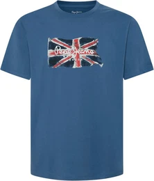 T-Shirt CLAG mit groem Logo-Print