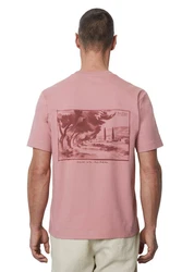 Marc O'Polo T-Shirt mit Rückenprint Rosa