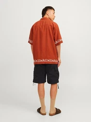 Jack & Jones Shorts JPSTCOLE JJTUCKER CARGO SHORT SN Dunkelblau/Schwarz/Khaki/Grau