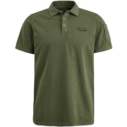 Poloshirt Short sleeve polo Melange striped