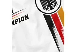 MoonWorks Herren Tanktop EM Fußball Fan-Shirt (2024) Rot/Schwarz/Weiß/Braun