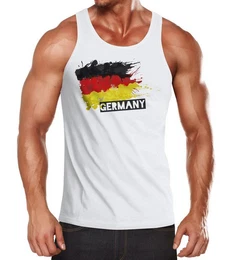 Tanktop Herren Tanktop Deutschland Fuball Fan Europameisterschaft EM 2024 mit Print