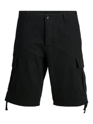 Jack & Jones JPSTCOLE BARKLEY JJCARGO SHORTS Dunkelblau/Schwarz/Grau
