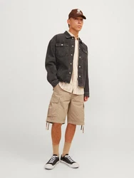 JACK & JONES Shorts 'Cole Tucker' Khaki/Braun/Beige