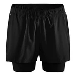 Craft Laufhose ADV Essence 2-in-1 Stretch Shorts Schwarz