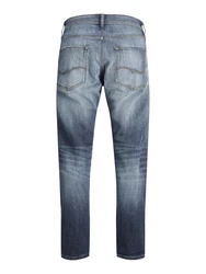 Jack & Jones Regular-fit Jeans JJErik (1-tlg) Blau/Grau/Hellblau