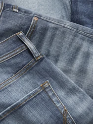 Jack & Jones Regular-fit Jeans JJErik (1-tlg) Blau/Grau/Hellblau