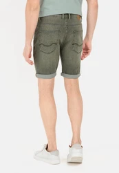 camel active Shorts Slim Fit Dunkelgrün/Grün/Khaki
