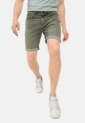 camel active Shorts Slim Fit Dunkelgrün/Grün/Khaki
