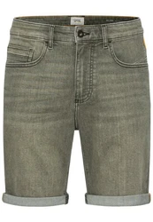 camel active Shorts Slim Fit Dunkelgrün/Grün/Khaki