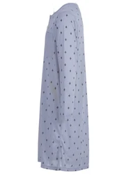 Lucky Nachthemd Langarm Fliederfarben/Lila/Blau/Grau