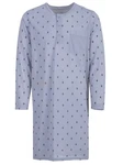 Lucky Nachthemd Langarm Fliederfarben/Lila/Blau/Grau