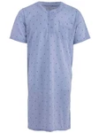 Lucky Nachthemd Kurzarm Fliederfarben/Hellblau/Blau/Lila