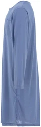 Lucky Nachthemd Langarm Blau/Grau/Hellblau