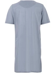 Lucky Nachthemd Kurzarm V-Ausschnitt Blau/Grau/Hellblau