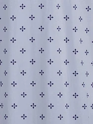 Henry Terre Nachthemd Langarm Kreuz Grau/Blau/Hellblau