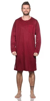 EloModa Herren Nachthemd Langarm Sleepshirt (1-tlg)
