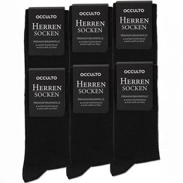 Businesssocken Herren Business Socken (Modell: Lukas) (6-Paar)