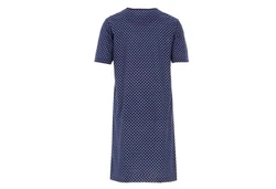 Lucky Nachthemd Kurzarm Dunkelblau/Blau/Lila