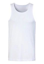 John Devin Tanktop (Packung, 2-tlg) Weiß/Schwarz/Dunkelblau/Dunkelgrau/Creme