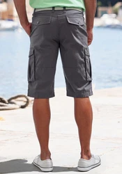 John Devin Cargobermudas Dunkelgrau/Grau/Khaki/Hellgrau/Blau