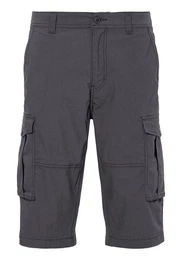 Cargobermudas aus elastischer Baumwollmischung mit Seitentaschen, 3/4 Shorts