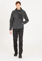 WHISTLER Outdoorjacke Fleecejacke Pennine Dunkelgrau/Schwarz/Grau/Hellgrau