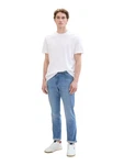 TOM TAILOR Slim-fit Jeans JOSH Weiß/Hellblau/Creme