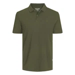 JACK & JONES Poloshirt Dunkelgrün/Khaki