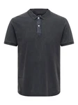 ONLY & SONS Poloshirt Kurzarm Slim Fit 7489 Dunkelblau