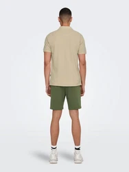 ONLY & SONS Poloshirt Kurzarm Slim Fit 7489 Grau (7489)