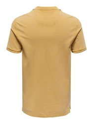 ONLY & SONS Poloshirt Kurzarm Slim Fit 7489 Gelb (7489)