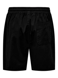 Sweatshorts Shorts Bermuda Pants Sommer Hose 7318 in Schwarz