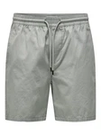 ONLY & SONS Sweatshorts Shorts Bermuda Pants Sommer Hose (7318) Grau