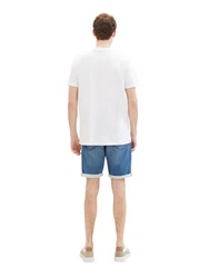 TOM TAILOR Jeansshorts Josh Shor Blau