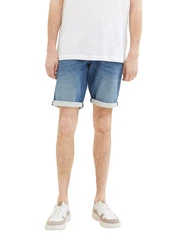 TOM TAILOR Jeansshorts Josh Shor Blau