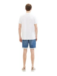 TOM TAILOR Jeansshorts Josh Shor Blau
