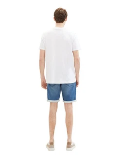 TOM TAILOR Jeansshorts Josh Shor Blau