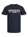 Jack & Jones T-Shirt JJECORP LOGO Dunkelblau