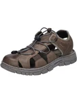 Josef Seibel Sandale Dunkelbraun/Braun/Khaki/Dunkelgrün/Grau