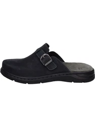 Josef Seibel Marlon Clog Schwarz/Dunkelblau/Blau