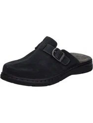Josef Seibel Marlon Clog Schwarz/Dunkelblau/Blau