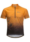 Jack Wolfskin T-Shirt MOROBBIA HZ PRINT Braun/Gelb