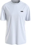 Calvin Klein T-Shirt COTTON COMFORT FIT mit Logoschriftzug Hellblau/Grau