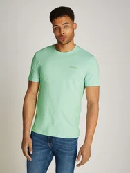 Calvin Klein T-Shirt ENLARGED BACK LOGO T-SHIRT mit Logodruck Türkis/Hellgrün/Grün