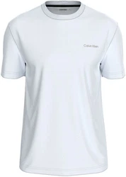 Calvin Klein T-Shirt ENLARGED BACK LOGO T-SHIRT mit Logodruck Hellblau/Blau/Grau