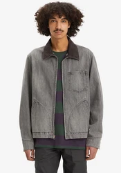 Levi's Jacke FULL ZIP MECHANICS TRKR Hellgrau/Dunkelbraun/Braun/Creme/Grau
