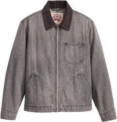 Levi's Jacke FULL ZIP MECHANICS TRKR Hellgrau/Dunkelbraun/Braun/Creme/Grau