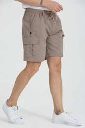 Cargoshorts Bermuda Herren Kurze Cargo Hose Schlupfhose Stretch Gummibund kurze hose Herren Cargoshorts Herren Sommer Stretch Gummibund