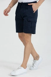 Cargoshorts Bermuda Herren Kurze Cargo Hose Schlupfhose Stretch Gummibund kurze hose Herren Cargoshorts Herren Sommer Stretch Gummibund